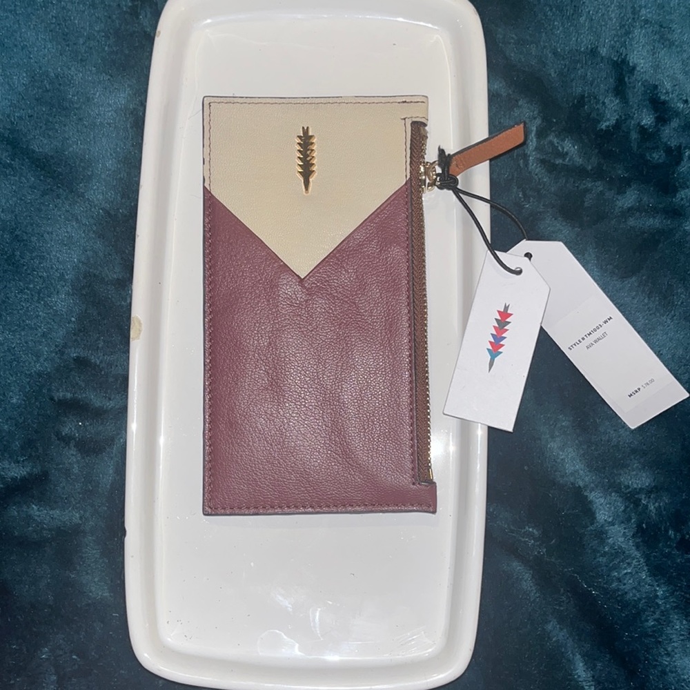 Thacker Ava Wallet Fall Tan & Brown Shades
